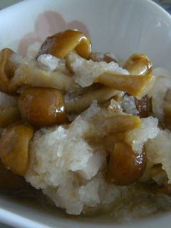 なめこおろしに鶏ハム-レシピのメイン写真