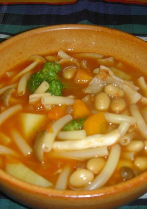 野菜たっぷり！ポークビーンズ-レシピのメイン写真
