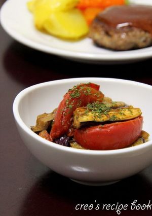 なすとトマトの焼マリネ-レシピのメイン写真