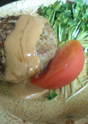 オーロラソースdeハンバーグ♫-レシピのメイン写真