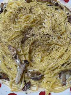 塩分2.3:コクうまきのこクリームパスタ-レシピのメイン写真