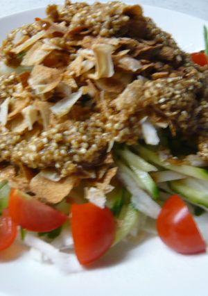 鶏がないのに鶏の味?バンバンジーサラダ-レシピのメイン写真