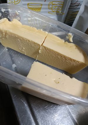 レンジで豆腐と米粉のチーズケーキ-レシピのメイン写真