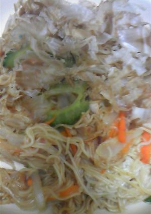 ｺﾞｰﾔとﾂﾅのそうめんﾁｬﾝﾌﾟﾙｰ-レシピのメイン写真