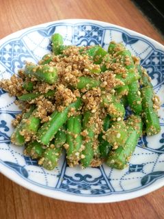 お弁当に*簡単だよ♡いんげんのごま和え-レシピのメイン写真