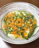ダイエットにも！　豆腐の野菜餡かけ