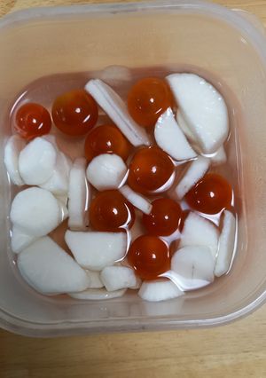 かぶと、プチトマトのさっぱり漬け-レシピのメイン写真