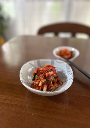 韓国オンマの台所　ボサム大根キムチ-レシピのメイン写真