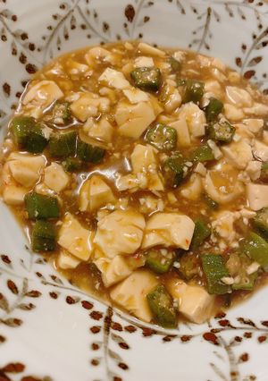オクラの肉なし麻婆豆腐-レシピのメイン写真