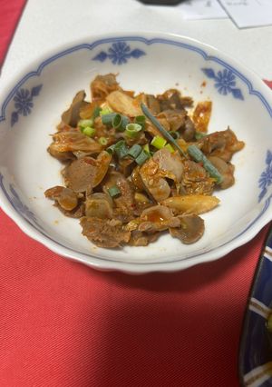 砂肝キムチ炒め-レシピのメイン写真