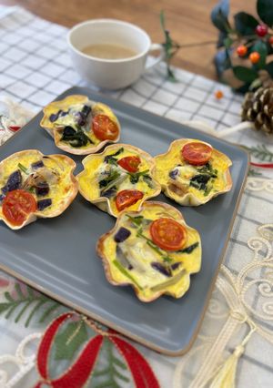 餃子の皮で簡単！キッシュ-レシピのメイン写真
