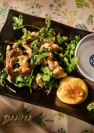 【酒泥棒🍺】鶏皮×パセリ🌿深夜居酒屋🌙ヘルシー！-レシピのメイン写真