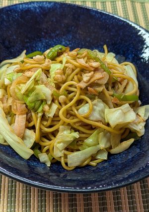 和風で旨味◎子供も喜ぶ！揚げ玉焼きそば-レシピのメイン写真
