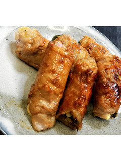 梅枝豆の豚しそチーズ巻き★動画あり★-レシピのメイン写真