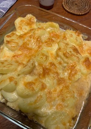 【備忘録】ひき肉入りポテトグラタン-レシピのメイン写真