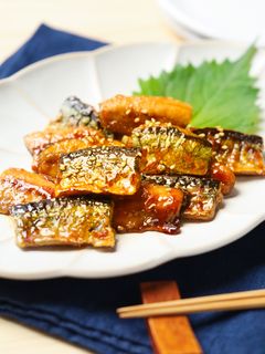 さんまの甘酢照り焼き 同割黄金比-レシピのメイン写真