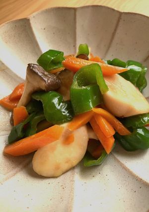 エリンギと野菜のバター醤油炒め-レシピのメイン写真