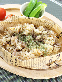 食欲そそる♡牛ごぼうの生姜チャーハン-レシピのメイン写真
