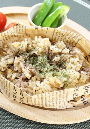 食欲そそる♡牛ごぼうの生姜チャーハン-レシピのメイン写真
