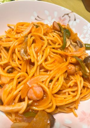 ワンパンナポリタン-レシピのメイン写真