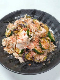 夏野菜と豚しゃぶの和え物-レシピのメイン写真