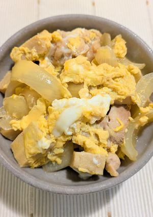 高野豆腐入り親子丼-レシピのメイン写真