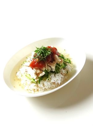 風味豊かな和風棒々鶏で♪一汁三菜ボウル-レシピのメイン写真