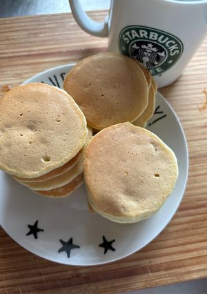 もちもちバナナミニパンケーキ-レシピのメイン写真