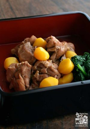 鶏肉と栗の中華風煮込み-レシピのメイン写真