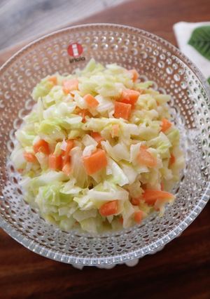シャキシャキ食感✩おいしいコールスロー-レシピのメイン写真