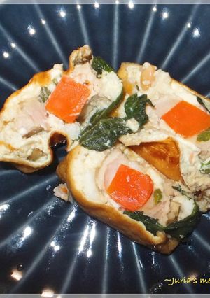 ヘルシー♪大豆づくしのお揚げ包みバーグ-レシピのメイン写真