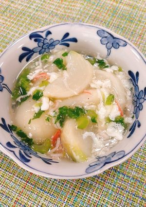かぶとカニかまのとろみ煮-レシピのメイン写真