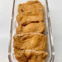 A picture of いなり寿司用のお揚げ メモ.