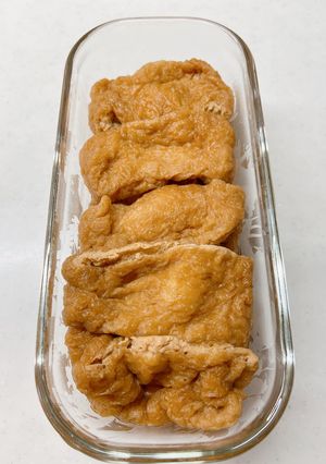 いなり寿司用のお揚げ メモ-レシピのメイン写真