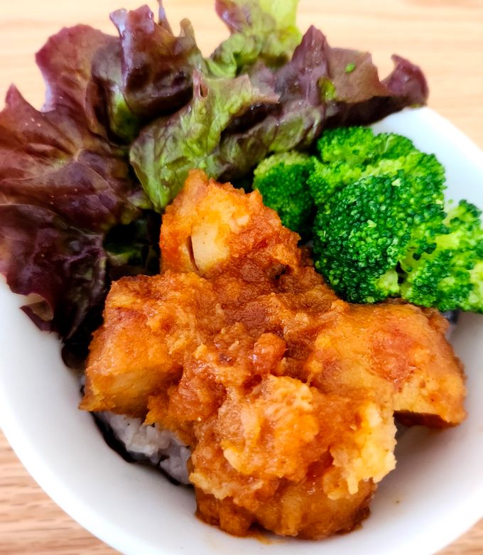 冷凍唐揚げを使ったピリ辛おろし唐揚げ丼-レシピのメイン写真