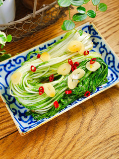 まるごと!水菜のピリ辛浅漬け-レシピのメイン写真