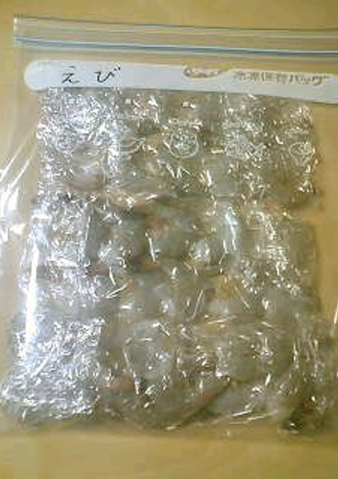 エビ好きさんの特売エビの冷凍＆解凍方法☆-レシピのメイン写真