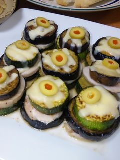 ナスとズッキーニのはさみ焼き-レシピのメイン写真