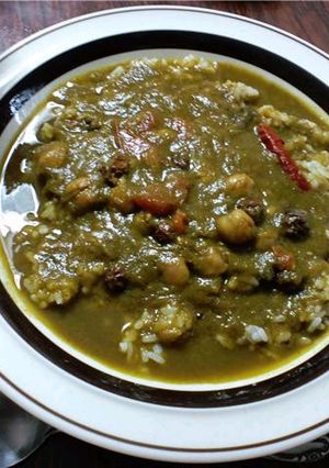 ほうれん草と豆のカレー-レシピのメイン写真