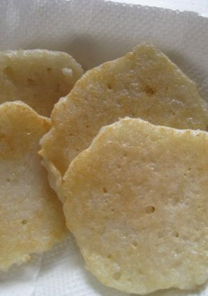 余った冷ご飯で　おばあちゃんの薄焼き-レシピのメイン写真