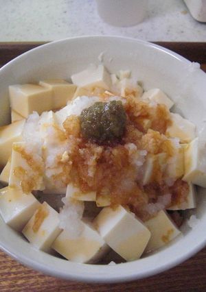 お世話になっている胃の休息に★豆腐ごはん-レシピのメイン写真