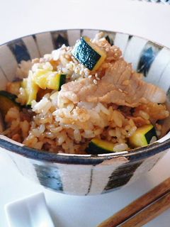 激うまだよ★ズッキーニの豚どん-レシピのメイン写真