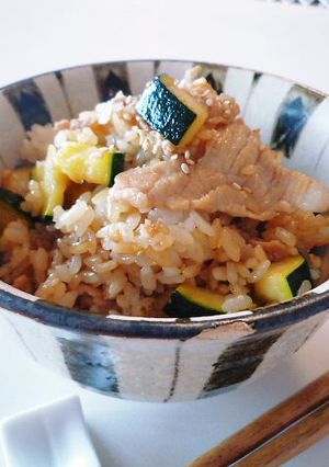 激うまだよ★ズッキーニの豚どん-レシピのメイン写真