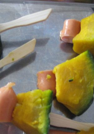 串カツ風かぼちゃ-レシピのメイン写真