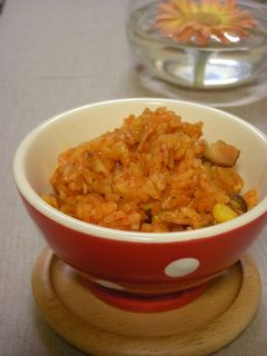 アレンジ自在☆野菜ジュースで簡単ピラフ-レシピのメイン写真
