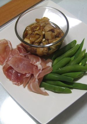 鶏皮のにんにく醤油漬-レシピのメイン写真