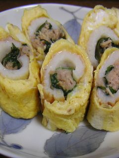 お弁当に♪ツナとちくわの変わり卵焼き-レシピのメイン写真