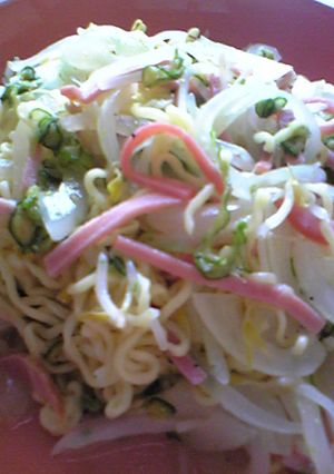 インスタントラーメンでサラダ☆-レシピのメイン写真
