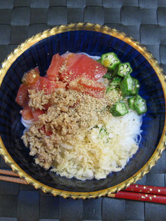 そぼろ素麺-レシピのメイン写真