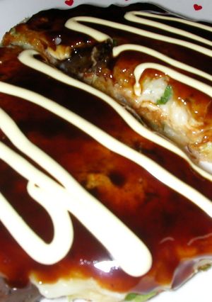 ヘルシー牛すじ風お好み焼き-レシピのメイン写真